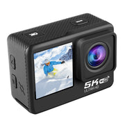 5K/30FPS WIFI HD Anti-Shake Remote Touch Dual-Screen IP68 Telecamera sportiva impermeabile, 5K, 5K Camera + 64G Card, 5K Camera+128G Card