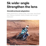 Telecamera sportiva 5K WiFi impermeabile IP68 doppio schermo