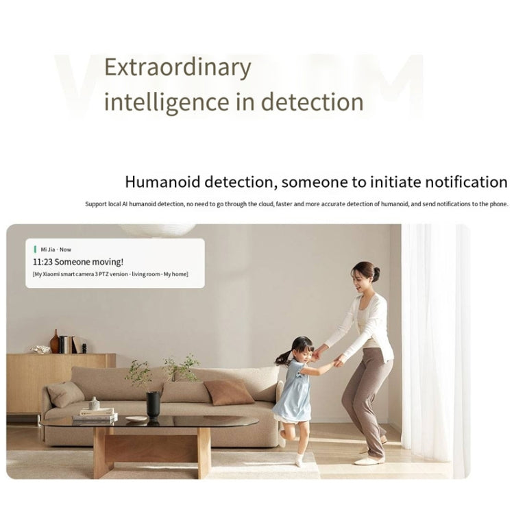 Xiaomi Mijia Smart Camera 3 PTZ 3K con AI e Visione Notturna