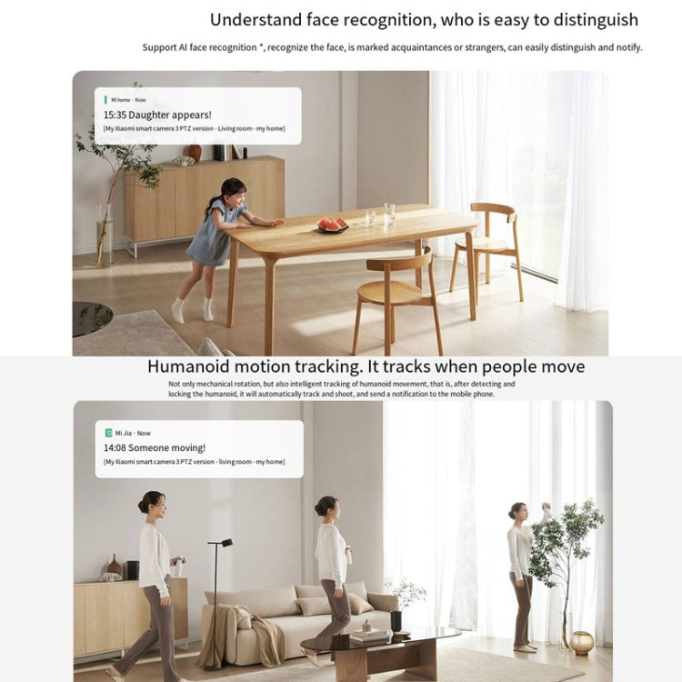 Xiaomi Mijia Smart Camera 3 PTZ 3K con AI e Visione Notturna