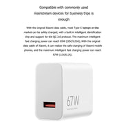 Xiaomi MDY-12-EF Caricatore rapido per telefono cellulare USB Caricabatterie flash intelligente completamente compatibile, spina americana