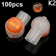 100pcs Cavo di rete Linea telefonica Connettore Terminali di cablaggio impermeabili a prova di umidità, K1, K2, K3