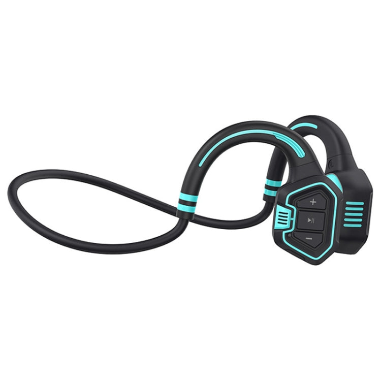 In-Ear Impermeabile Conduzione Ossea Auricolare Ricarica Magnetica Nuoto Sport Auricolare Bluetooth, AS9 Grey, AS9 Orange, AS9 Blue