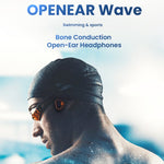 In-Ear Impermeabile Conduzione Ossea Auricolare Ricarica Magnetica Nuoto Sport Auricolare Bluetooth, AS9 Grey, AS9 Orange, AS9 Blue