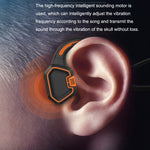 In-Ear Impermeabile Conduzione Ossea Auricolare Ricarica Magnetica Nuoto Sport Auricolare Bluetooth, AS9 Grey, AS9 Orange, AS9 Blue