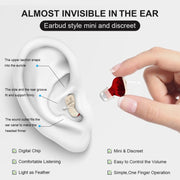 Amplificatore audio invisibile per apparecchi acustici in-ear