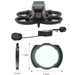 Set filtri ND8 ND16 ND32 ND64 per DJI Avata