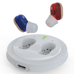 Amplificatore suono invisibile ricaricabile USB mini in-ear