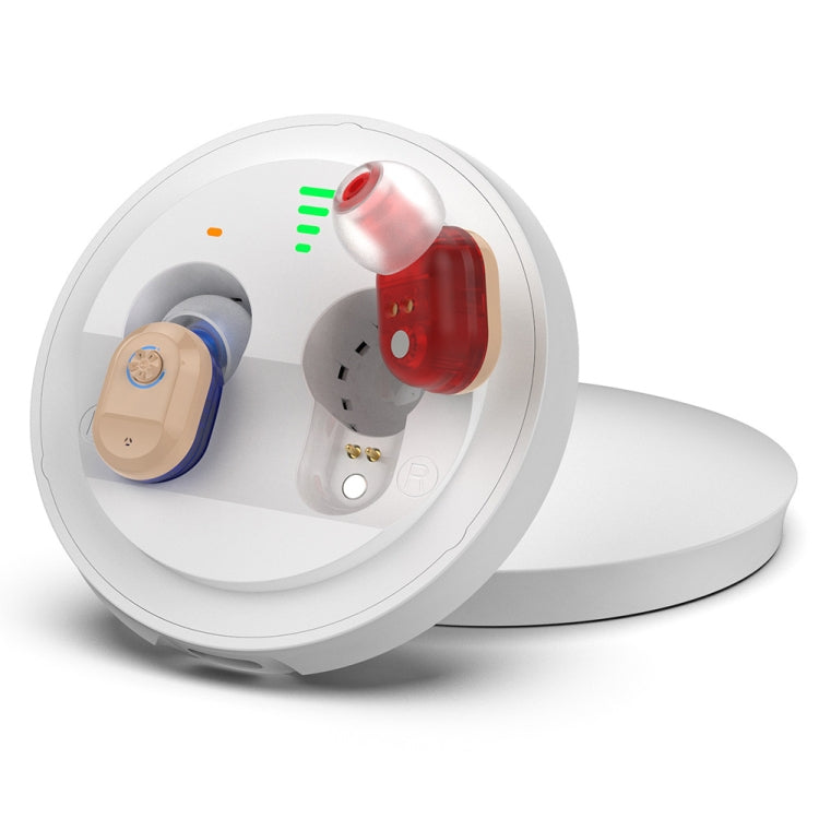 Amplificatore suono invisibile ricaricabile USB mini in-ear