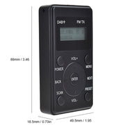 Radio digitale portatile HanRongda HRD-100 DAB+ FM