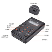 Radio digitale portatile HanRongda HRD-100 DAB+ FM