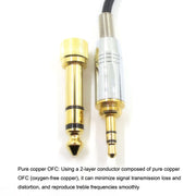 Per K240 / K141 / K271 / K702 / Q701 / K712 Cavo per cuffie Mini Cartoon Head Linea di aggiornamento, 1.2m, 2m