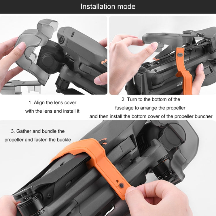 Copriobiettivo e copertura eliche per DJI Mavic 3 Pro