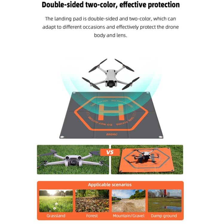 Tappetino atterraggio drone 50x50cm e 65x65cm per DJI Avata