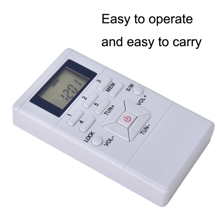 HanRongda HRD-109 Mini ricevitore radio FM portatile