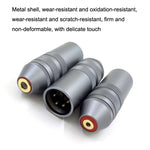 Adattatore bilanciato cuffie XLR 4 core a jack 2.5/3.5/4.4 mm