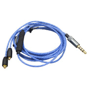 Per Shure MMCX / SE215 / SE535 / SE846 / UE900 Cavo per cuffie con regolazione del volume, 1.2m