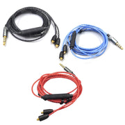 Per Shure MMCX / SE215 / SE535 / SE846 / UE900 Cavo per cuffie con regolazione del volume, 1.2m
