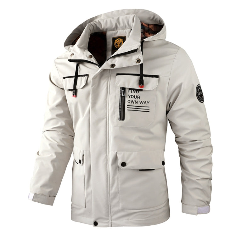 Giacca casual da uomo Giacca con cappuccio autunno e inverno, M, L, XL, XXL, XXXL, XXXXL