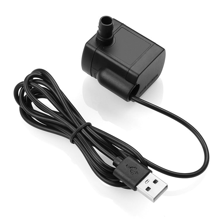 Pompa dell'acqua senza spazzole silenziosa Micro USB DC da 1,5 m