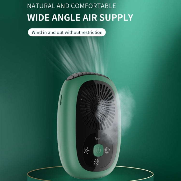 Ventilatore portatile a collo ricaricabile USB 2000mAh
