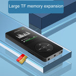 Lettore musicale Walkman Bluetooth con e-book e memoria