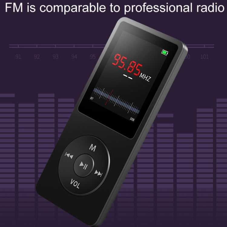 Lettore musicale Walkman Bluetooth con e-book e memoria