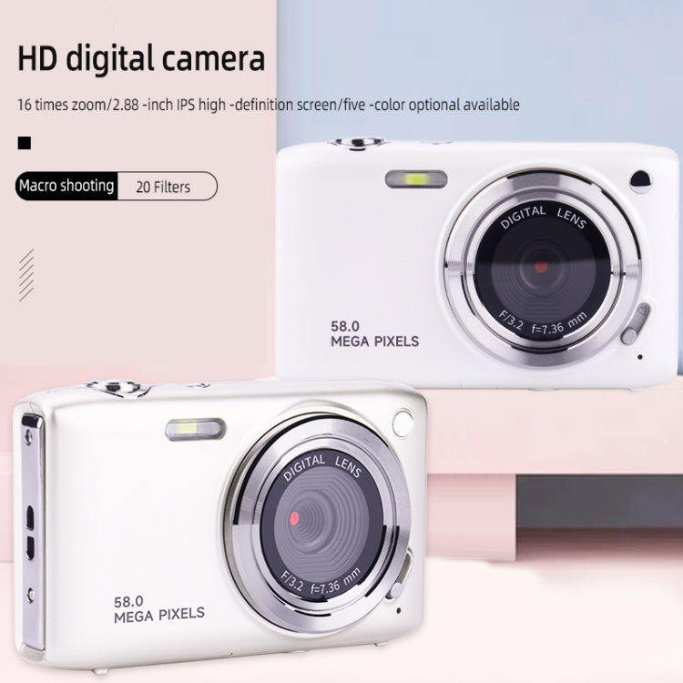 Fotocamera digitale HD con zoom 16X e schermo IPS 2,8 pollici