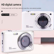 Fotocamera digitale HD con schermo IPS da 2,88 pollici Fotocamera CCD portatile con zoom 16X, Champagne Gold, White, Black, Green, Rose Pink