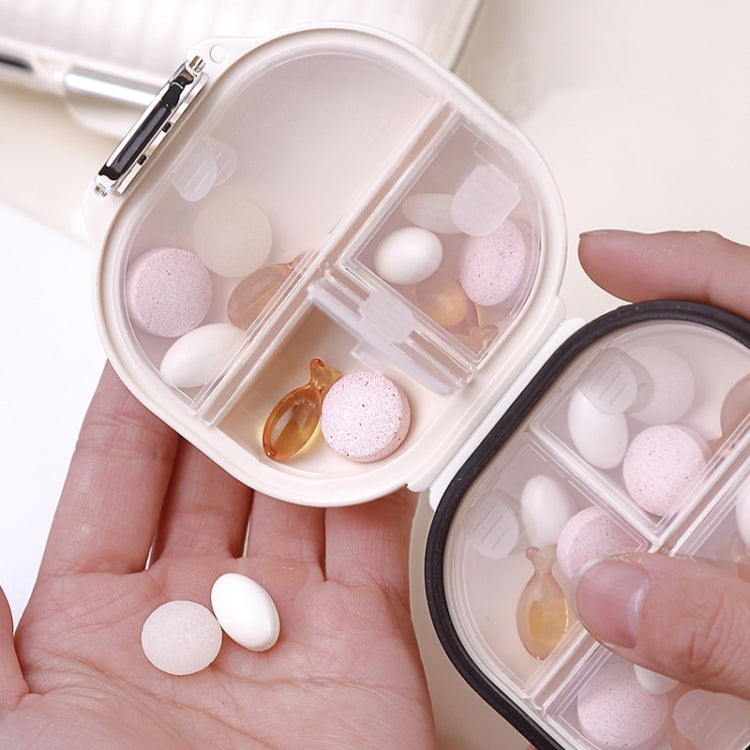 Mini scatola ermetica per erogazione di medicinali portatili da viaggio all'aperto per una settimana, Small, Large
