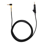 Per cavo di ricambio intrecciato per cavo audio per cuffie Boss QC15, ZS0017 Black