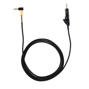 Per cavo di ricambio intrecciato per cavo audio per cuffie Boss QC15, ZS0017 Black
