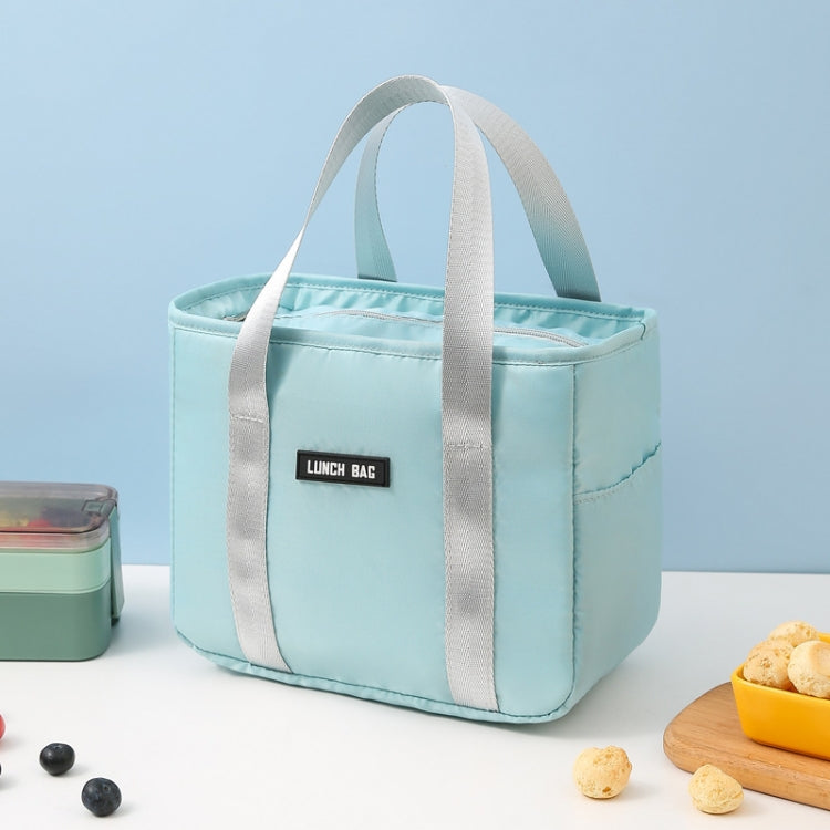 Borsa isolante portatile Borsa per pasti piccola impermeabile Borsa per il pranzo ispessita in alluminio