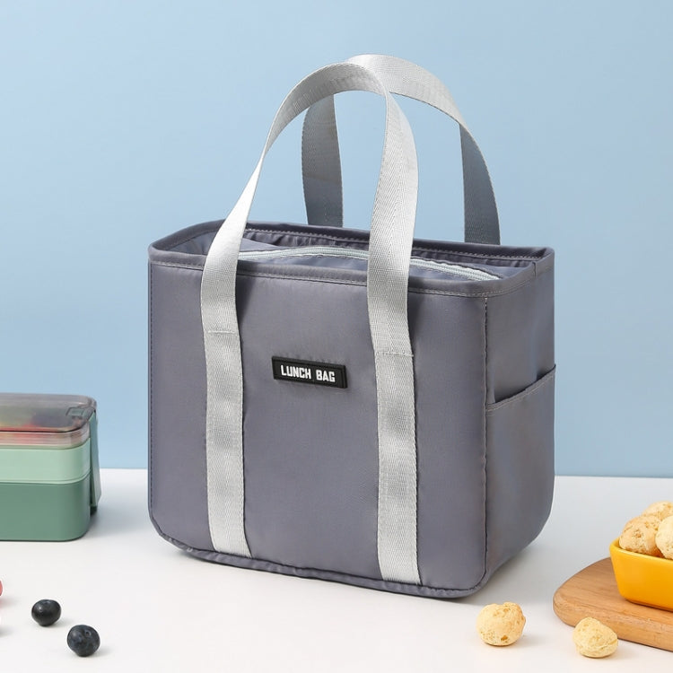 Borsa isolante portatile Borsa per pasti piccola impermeabile Borsa per il pranzo ispessita in alluminio
