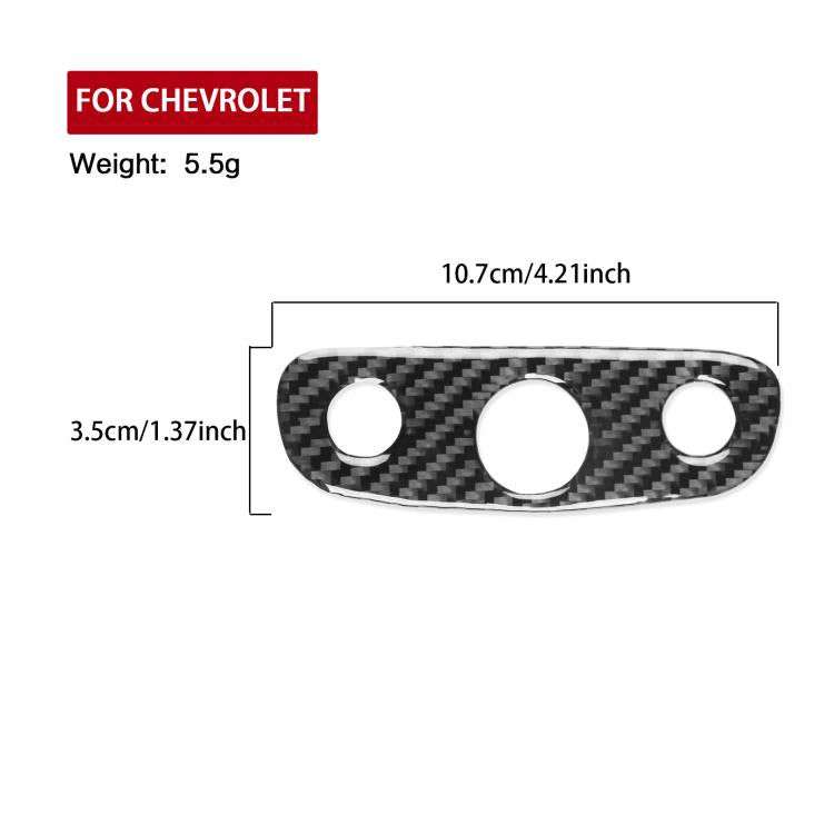 Per Chevrolet Malibu 2016-2024 B modello adesivo interruttore fari guida a sinistra
