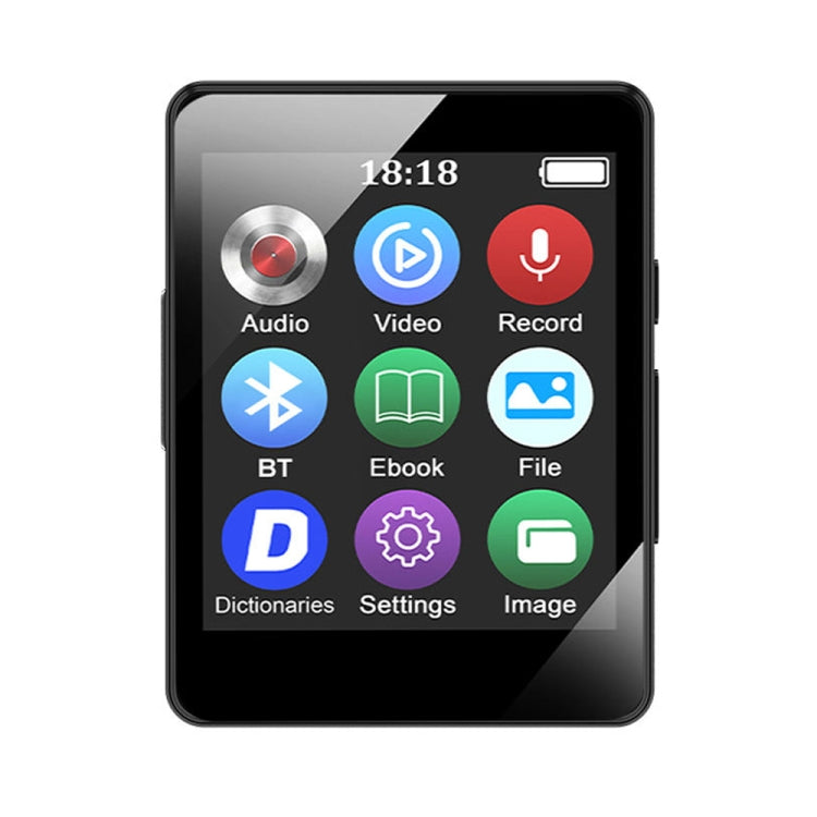 Lettore musicale MP3 Bluetooth 5.0 Registratore ebook MP4 Walkman, Without Memory Card, 8GB, 16GB, 32GB, 64GB, 128GB