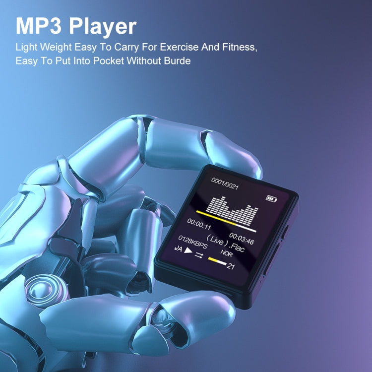 Lettore musicale MP3 Bluetooth 5.0 Registratore ebook MP4 Walkman, Without Memory Card, 8GB, 16GB, 32GB, 64GB, 128GB