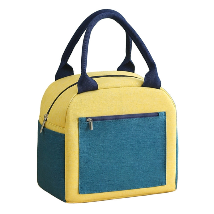 Match Color Cationic Lunch Box Borsa da pranzo impermeabile ispessita in alluminio