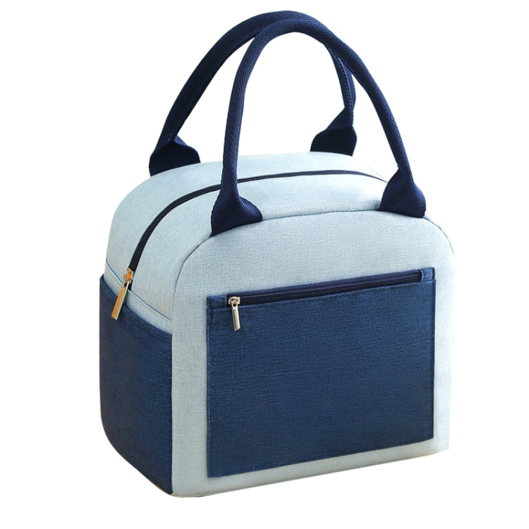 Match Color Cationic Lunch Box Borsa da pranzo impermeabile ispessita in alluminio