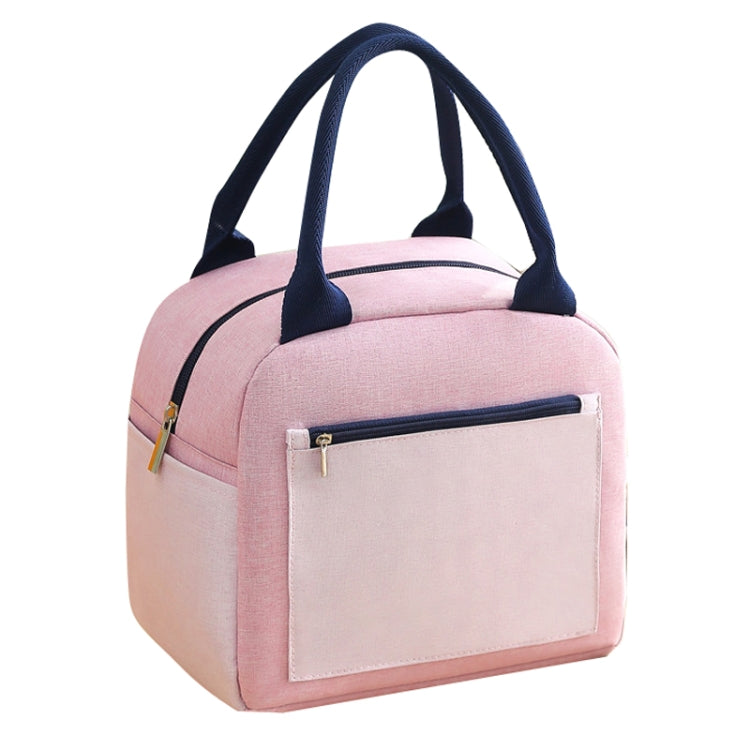 Match Color Cationic Lunch Box Borsa da pranzo impermeabile ispessita in alluminio