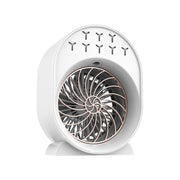 USB Spray Umidificazione Ventilatore Aria Condizionata Piccolo Raffreddatore d'Aria Desktop Portatile, Plug-in (White), Plug-in (Green), Charging (White), Charging (Green)