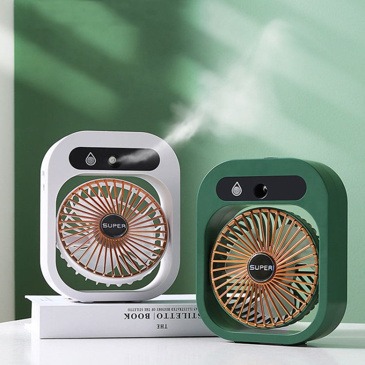 Ventilatore portatile USB con umidificatore e nano spray