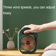 Ventilatore per condizionatore d'aria per umidificazione di ricarica USB Ventola di raffreddamento portatile da tavolo Nano Spray