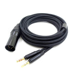 Per cavo per cuffie bilanciato Beyer T1 (2a/3a generazione) T5 / Amiro, 3.5mm+6.35mm Adapter, 4 Core XLR Head