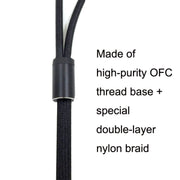 Per cavo per cuffie bilanciato Beyer T1 (2a/3a generazione) T5 / Amiro, 3.5mm+6.35mm Adapter, 4 Core XLR Head