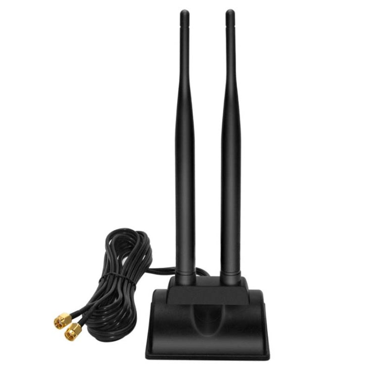 Antenna WiFi ad aspirazione magnetica da 2,4 GHz 5 GHz 6DBI Scheda di rete WiFi PCI-E, 6DBI