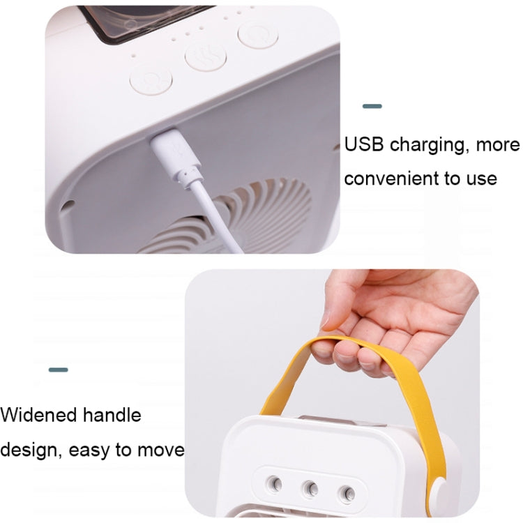 Mini condizionatore d'aria da tavolo con umidificatore USB