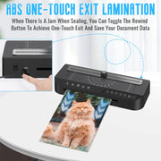 FN338 Laminatore fotografico A4/A5/A6 con 4 livelli di spessore Allarme di preriscaldamento opzionale, FN338