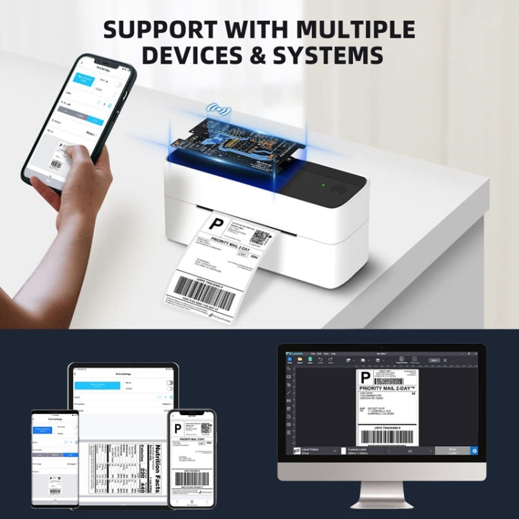 Phomemo PM241-BT Stampante termica Bluetooth per etichette