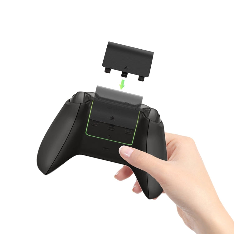 Per Xbox One 5 pezzi Sportelli batteria sostitutivi del coperchio della batteria del controller wireless, Red, Black